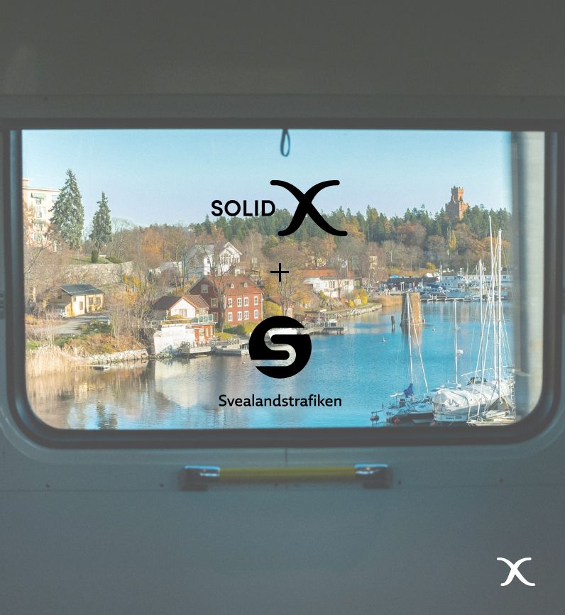 SolidX vinner offentlig upphandling med Svealandstrafiken med ett värde på 30 miljoner
